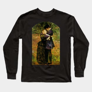 A Hugenot - John Everett Millais Long Sleeve T-Shirt